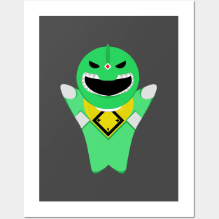 mini green ranger Posters and Art